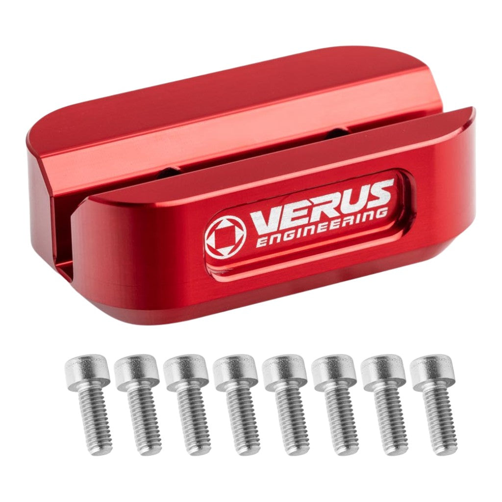 VERUS ENGINEERING A0818A-RED Pinch Weld Jack Pucks Kit, Red for MAZDA Miata MX-5 (NA / NB / ND) Photo-0