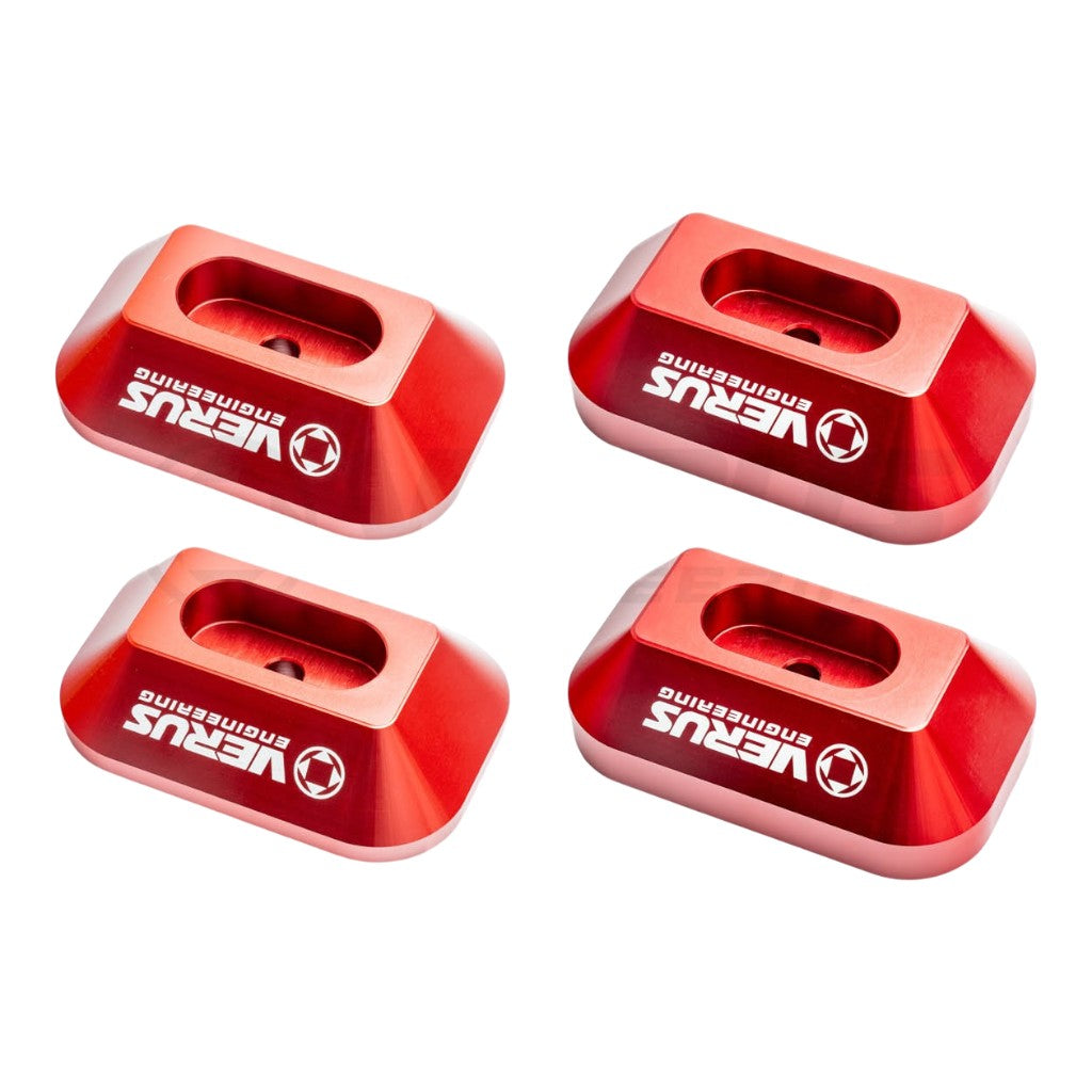 VERUS ENGINEERING A0827A-RED Replacement Jack Pad Kit, Red for BMW M2 (G87) Photo-0