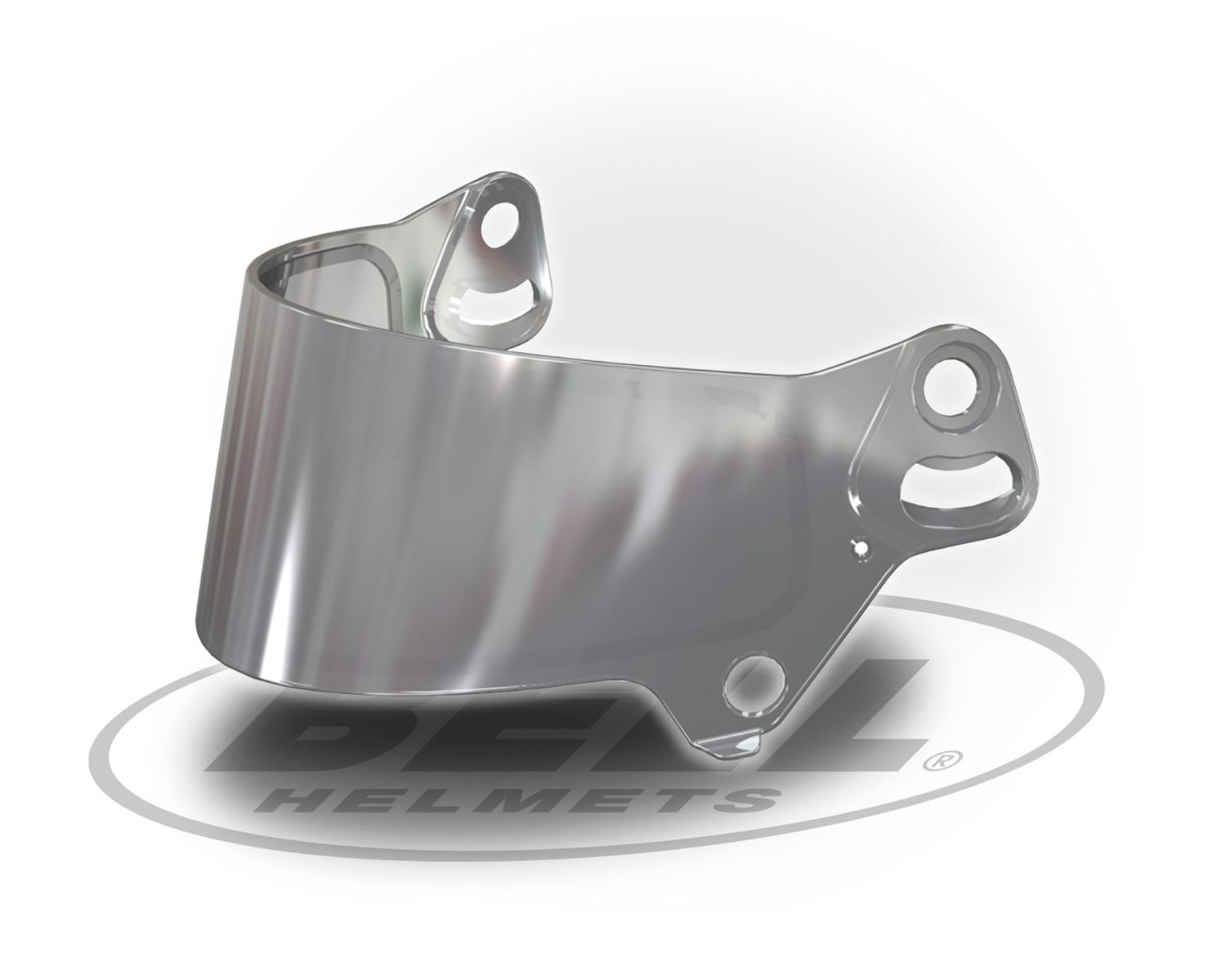 BELL 2010045 Visor SE07 DSAF for HP7/RS7 Carbon/RS7 Pro/RS7-K helmet, 3mm, Silver Mirror Photo-0