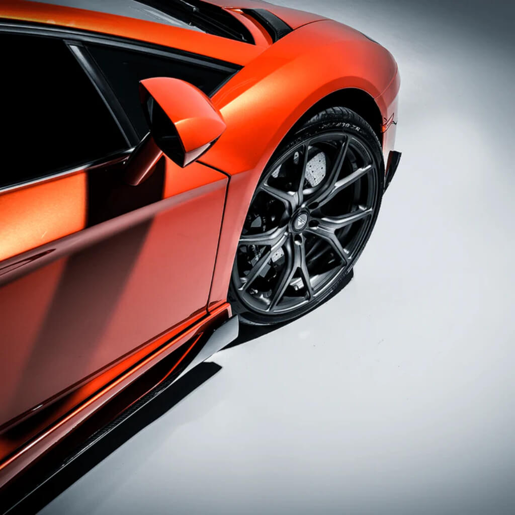 VORSTEINER 0703LOV Side Blades ZARAGOZA EDIZIONE (Gloss Carbon) for LAMBORGHINI Aventador LP700-4 2011-2017 Photo-2