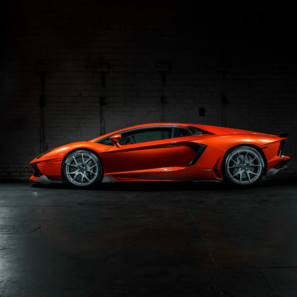 VORSTEINER 0703LOV Side Blades ZARAGOZA EDIZIONE (Gloss Carbon) for LAMBORGHINI Aventador LP700-4 2011-2017 Photo-5