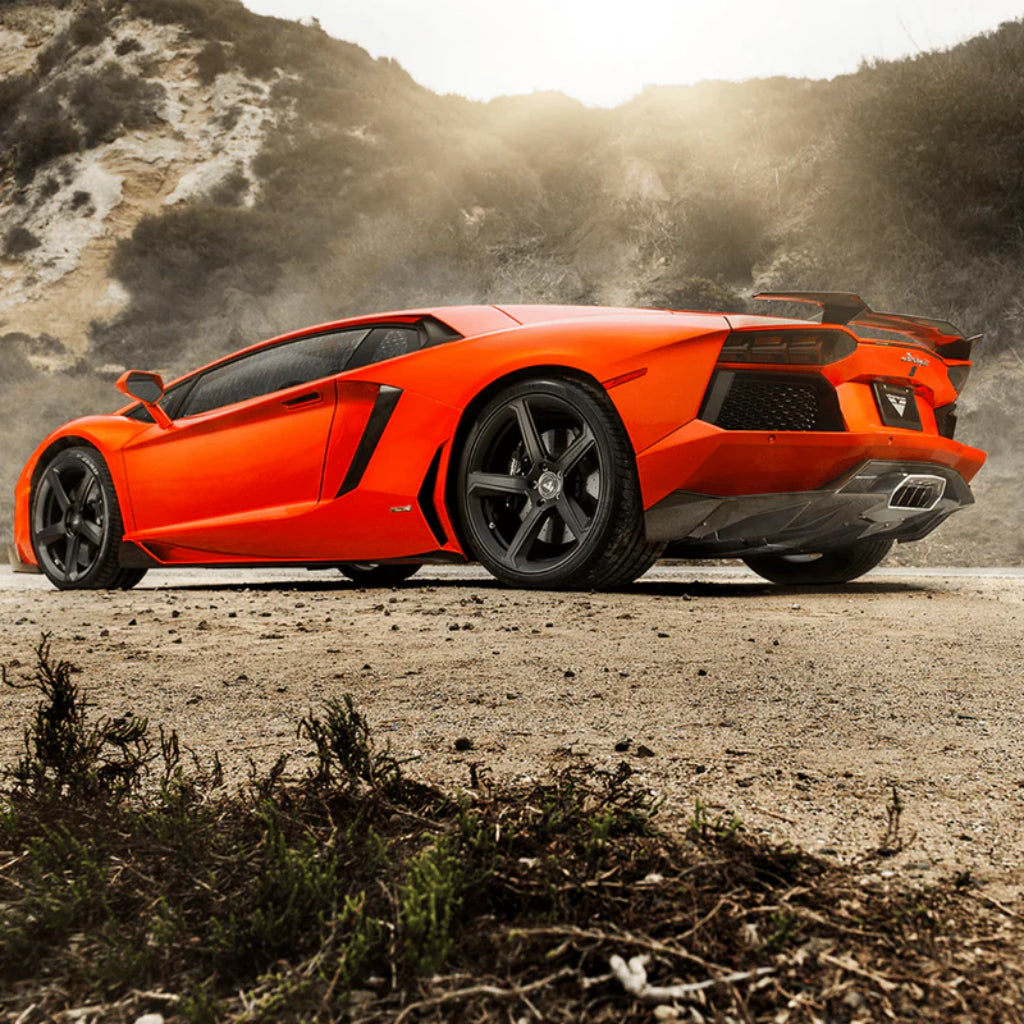 VORSTEINER 0704LOV Rear Diffuser ZARAGOZA EDIZIONE (Gloss Carbon) for LAMBORGHINI Aventador LP700-4 2011-2017 Photo-3