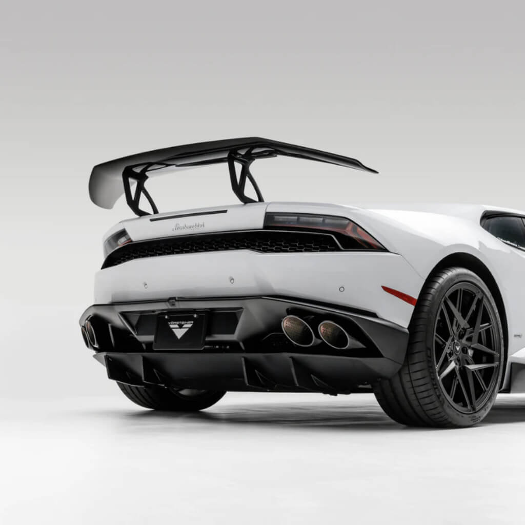 VORSTEINER 0870LOV Wing Blade with Aluminum Uprights MONDIALE EDIZIONE (Gloss Carbon) for LAMBORGHINI Huracan LP610-4 / LP580-2 Photo-2