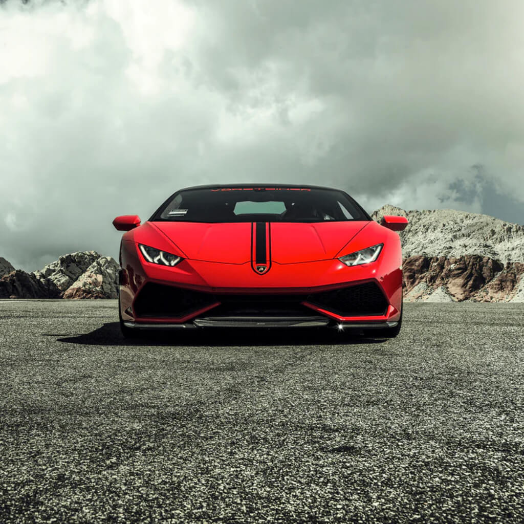 VORSTEINER 0900LOV Front Spoiler VERONA EDIZIONE (Gloss Carbon) for LAMBORGHINI Huracan LP610-4 2014-2019 Photo-5