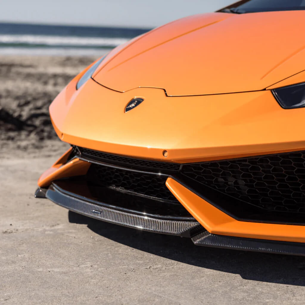 VORSTEINER 0900LOV Front Spoiler VERONA EDIZIONE (Gloss Carbon) for LAMBORGHINI Huracan LP610-4 2014-2019 Photo-6