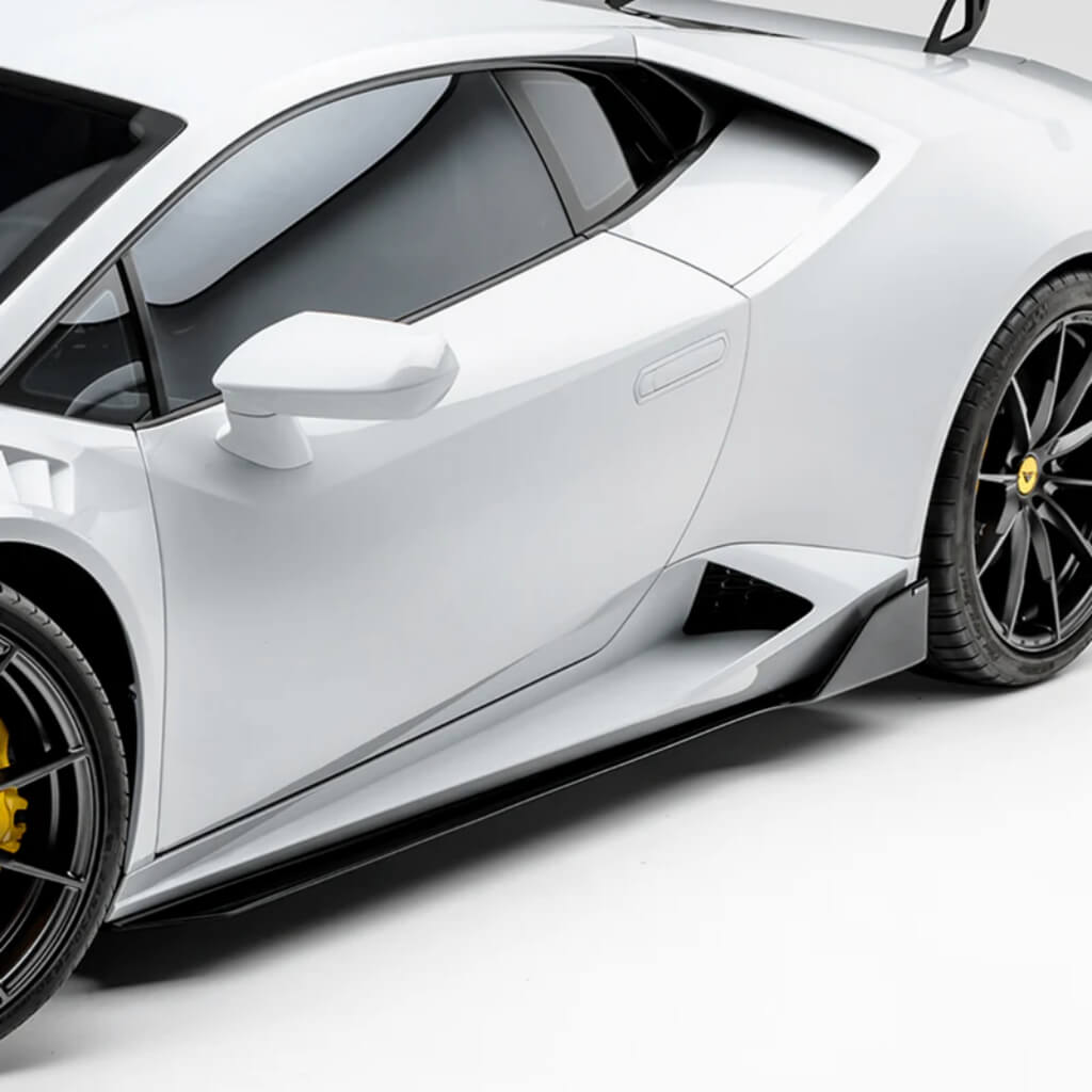 VORSTEINER 0901LOV Side Blades Novara Edizione (Gloss Carbon) for LAMBORGHINI Huracan LP610-4 / LP580-2 Photo-1