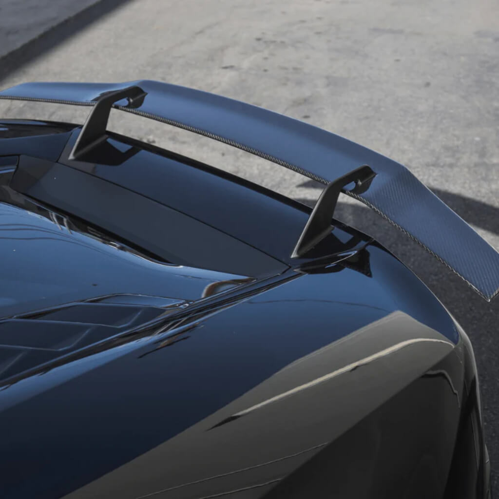 VORSTEINER 0902LOV Wing Blade with Aluminum Uprights VERONA EDIZIONE (Gloss Carbon) for LAMBORGHINI Huracan LP610-4 / LP580-2 Photo-5