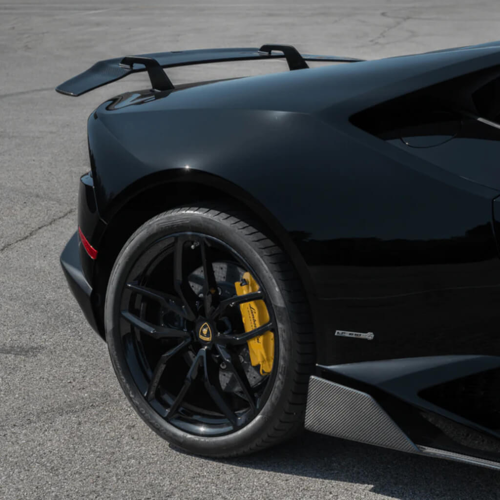 VORSTEINER 0902LOV Wing Blade with Aluminum Uprights VERONA EDIZIONE (Gloss Carbon) for LAMBORGHINI Huracan LP610-4 / LP580-2 Photo-6