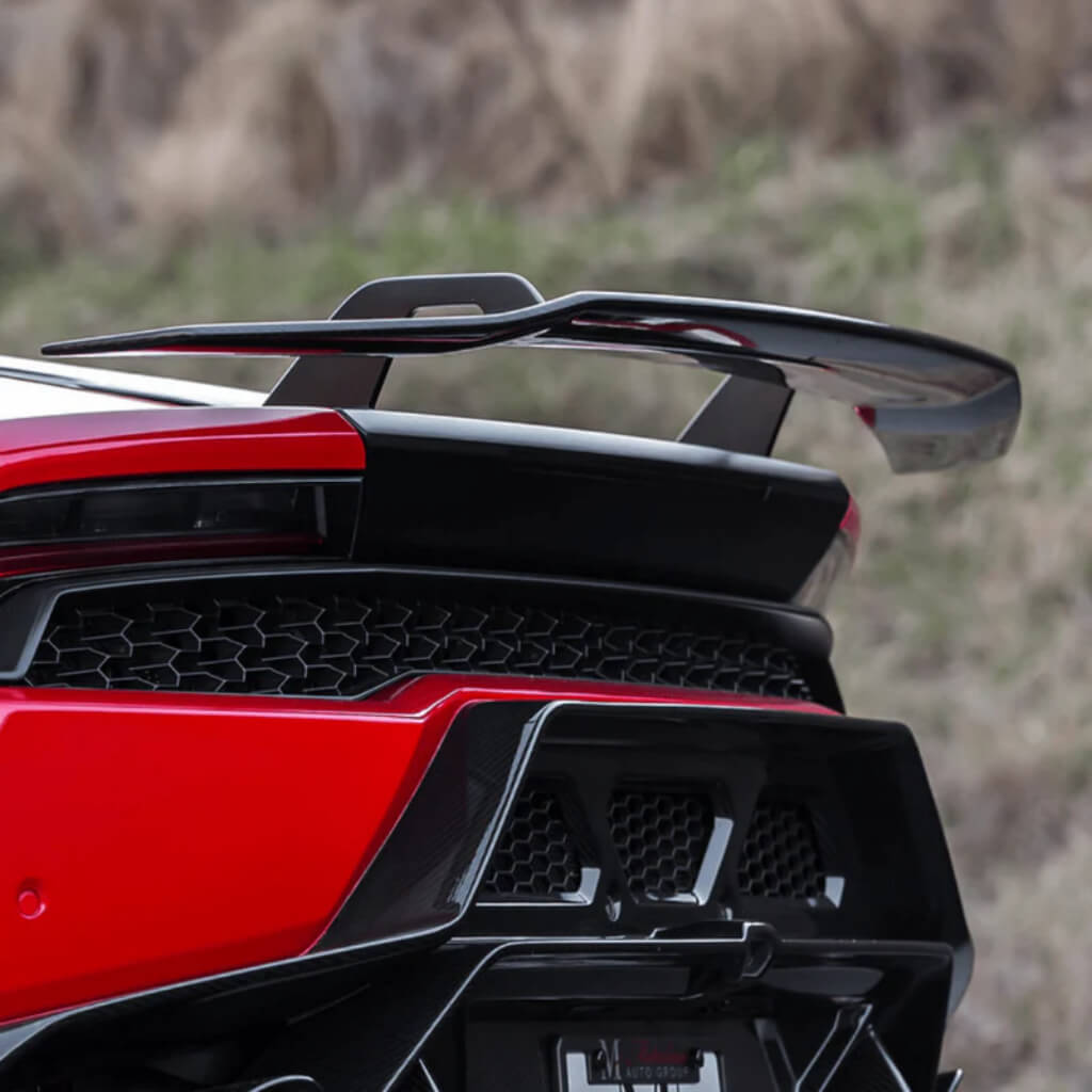 VORSTEINER 0902LOV Wing Blade with Aluminum Uprights VERONA EDIZIONE (Gloss Carbon) for LAMBORGHINI Huracan LP610-4 / LP580-2 Photo-7