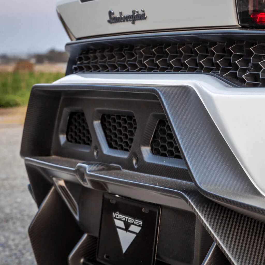 VORSTEINER 0920LOV Rear Bumper with Rear Diffuser NOVARA EDIZIONE (Gloss Carbon) for LAMBORGHINI Huracan LP610-4 / LP580-2 Photo-7