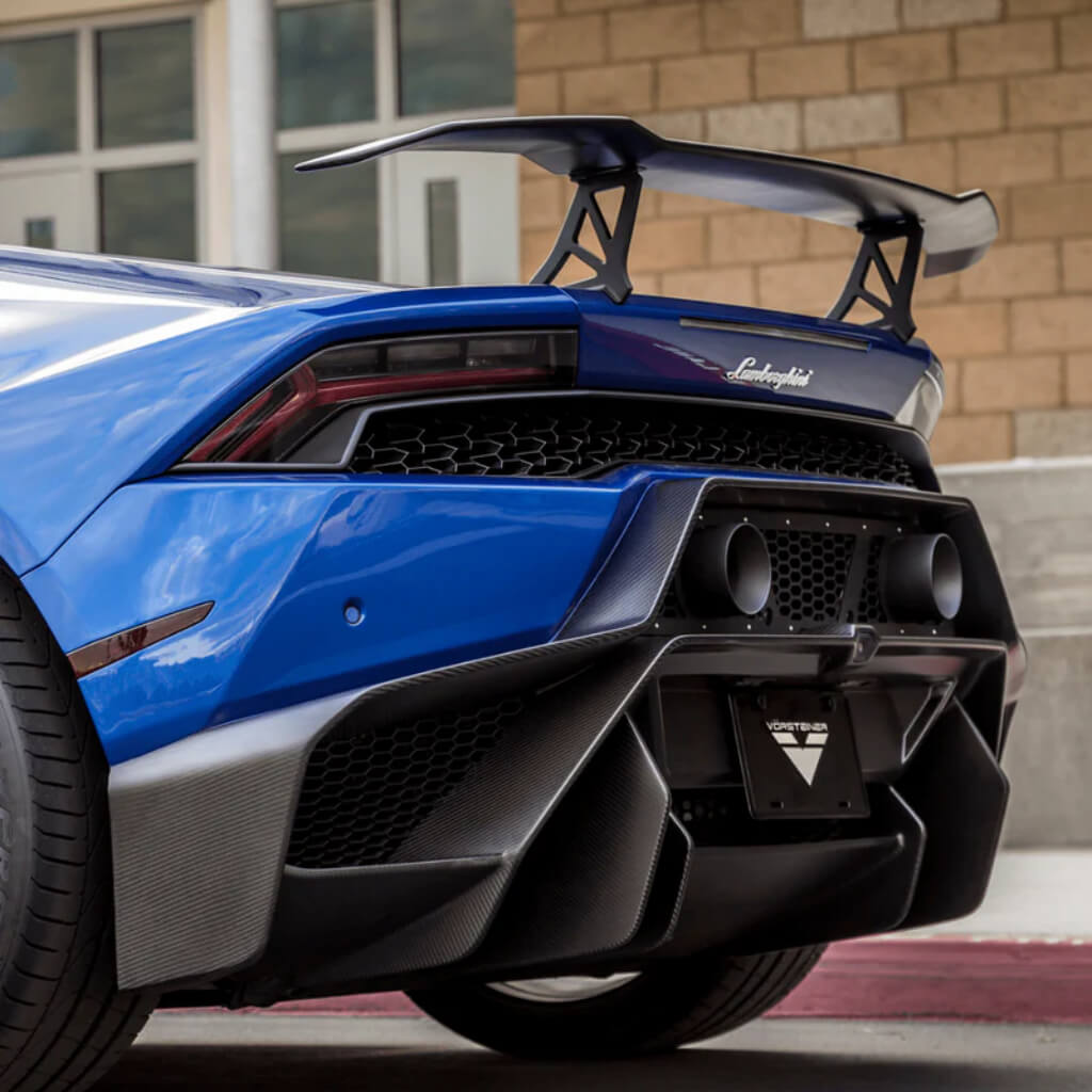 VORSTEINER 0930LOV Wing Blade with Aluminum Uprights NOVARA EDIZIONE (Gloss Carbon) for LAMBORGHINI Huracan LP610-4 / LP580-2 Photo-7