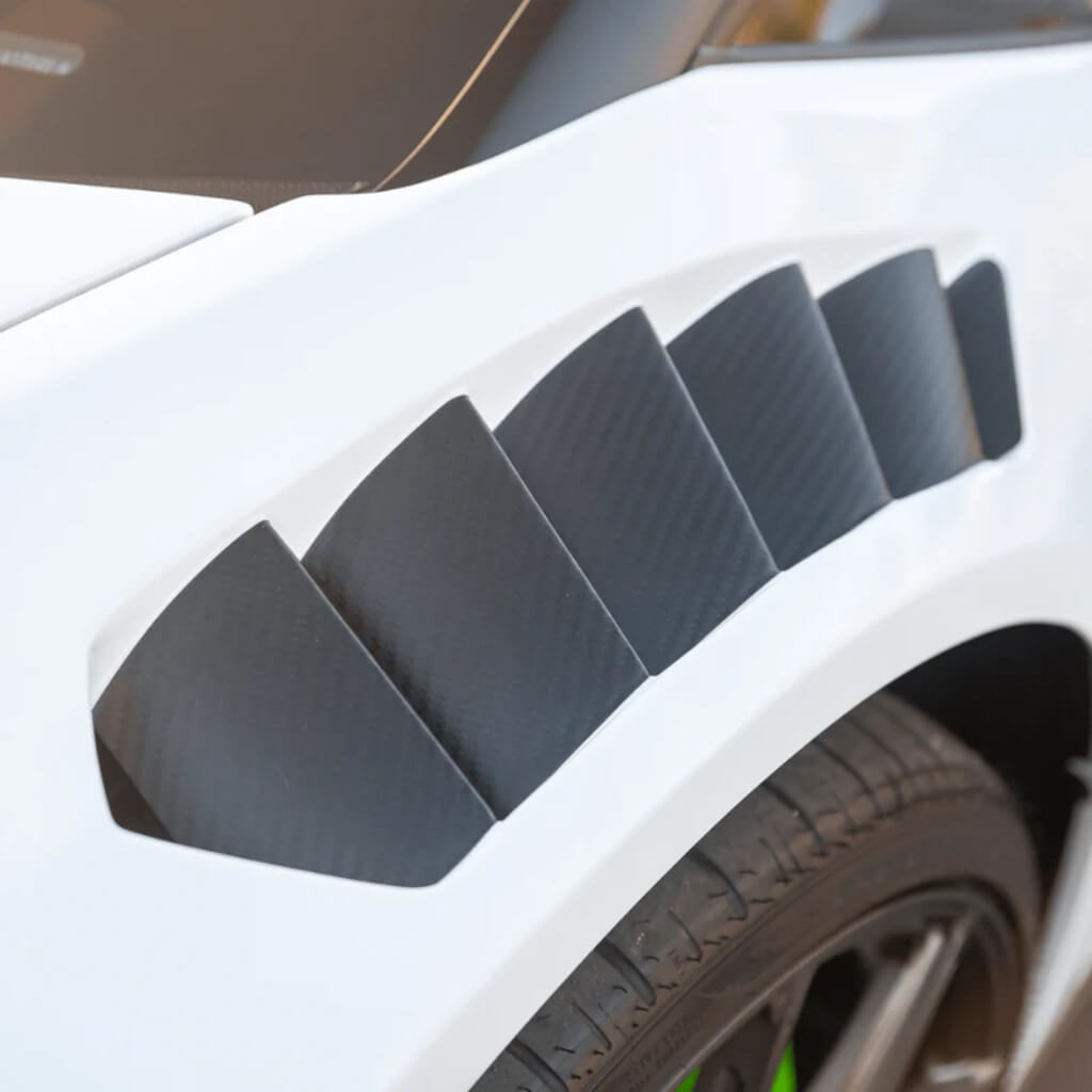 VORSTEINER 0940LOV Front Fenders with Integrated Vents and Splash Shields NOVARA EDIZIONE (Gloss Carbon) for LAMBORGHINI Huracan LP610-4 / LP580-2 Photo-2