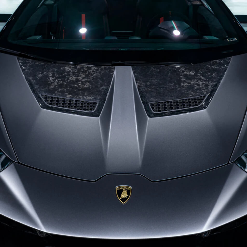 VORSTEINER 1010LOV Bonnet (Matrix Carbon) for LAMBORGHINI Huracan EVO / Performante Photo-7