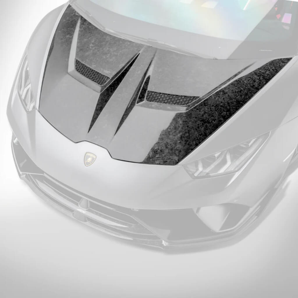 VORSTEINER 1010LOV Bonnet (Matrix Carbon) for LAMBORGHINI Huracan EVO / Performante Photo-0