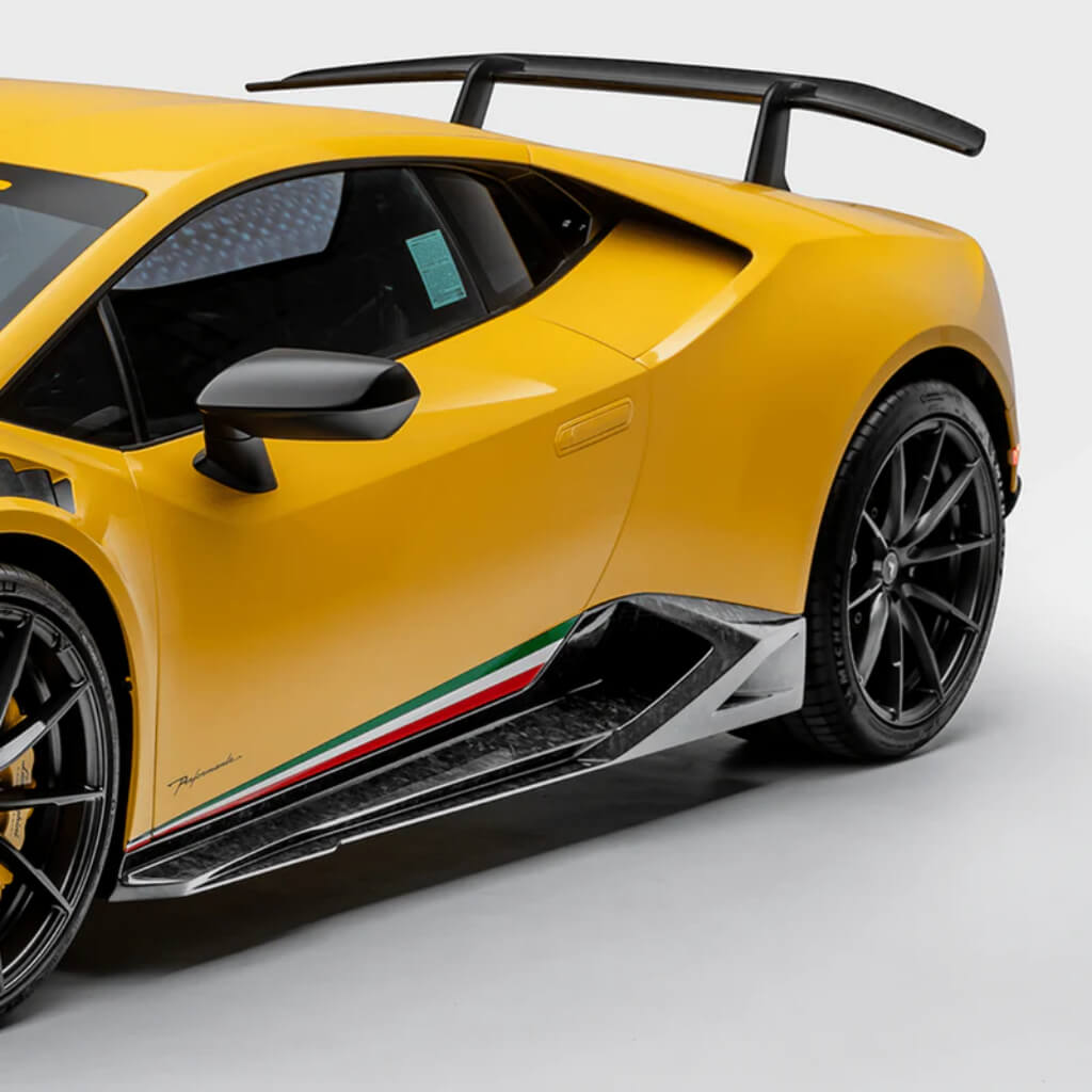 VORSTEINER 1030LOV Side Blades VICENZA EDIZIONE (Matrix Carbon) for LAMBORGHINI Huracan Performante / LP610-4 / LP580-2 Photo-1
