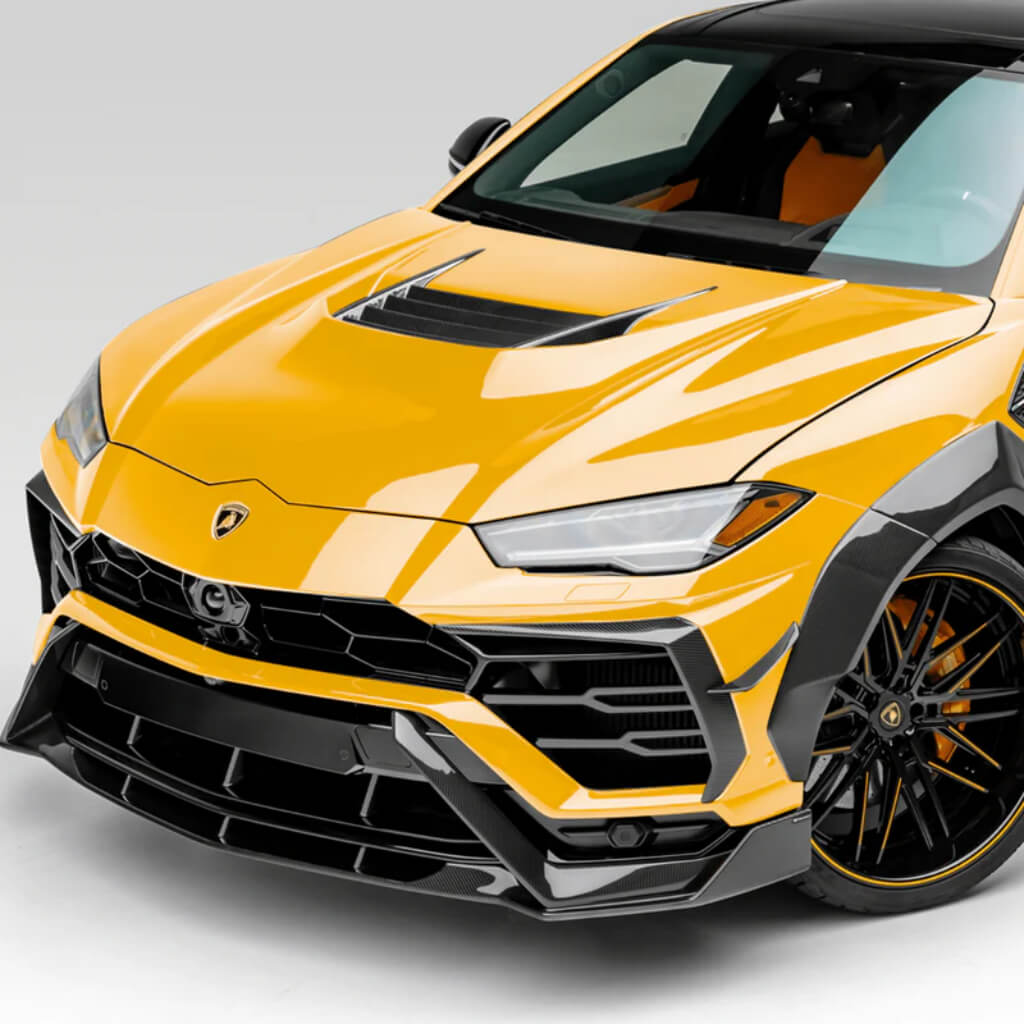 VORSTEINER 2010LOV Bonnet RAMPANTE EDIZIONE (Gloss Carbon) for LAMBORGHINI Urus 2018- Photo-2