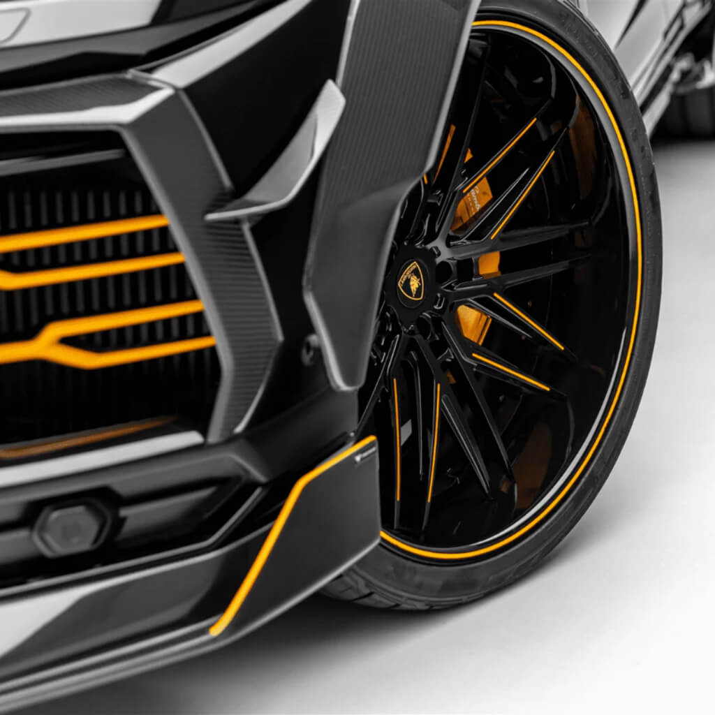 VORSTEINER 2020LOV Front Spoiler RAMPANTE EDIZIONE (Gloss Carbon) for LAMBORGHINI Urus 2018- Photo-7