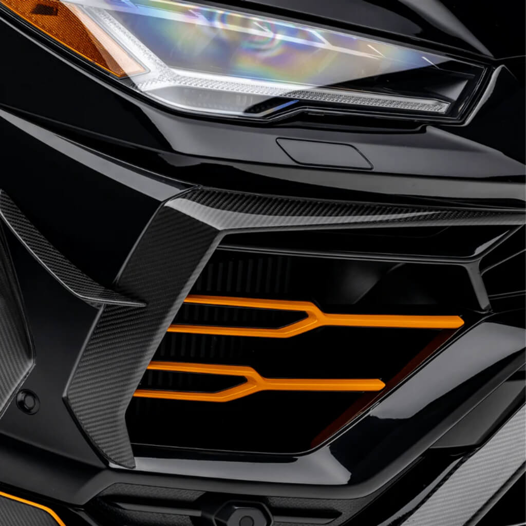 VORSTEINER 2025LOV Front Air Ducts RAMPANTE EDIZIONE (Gloss Carbon) for LAMBORGHINI Urus 2018- Photo-2