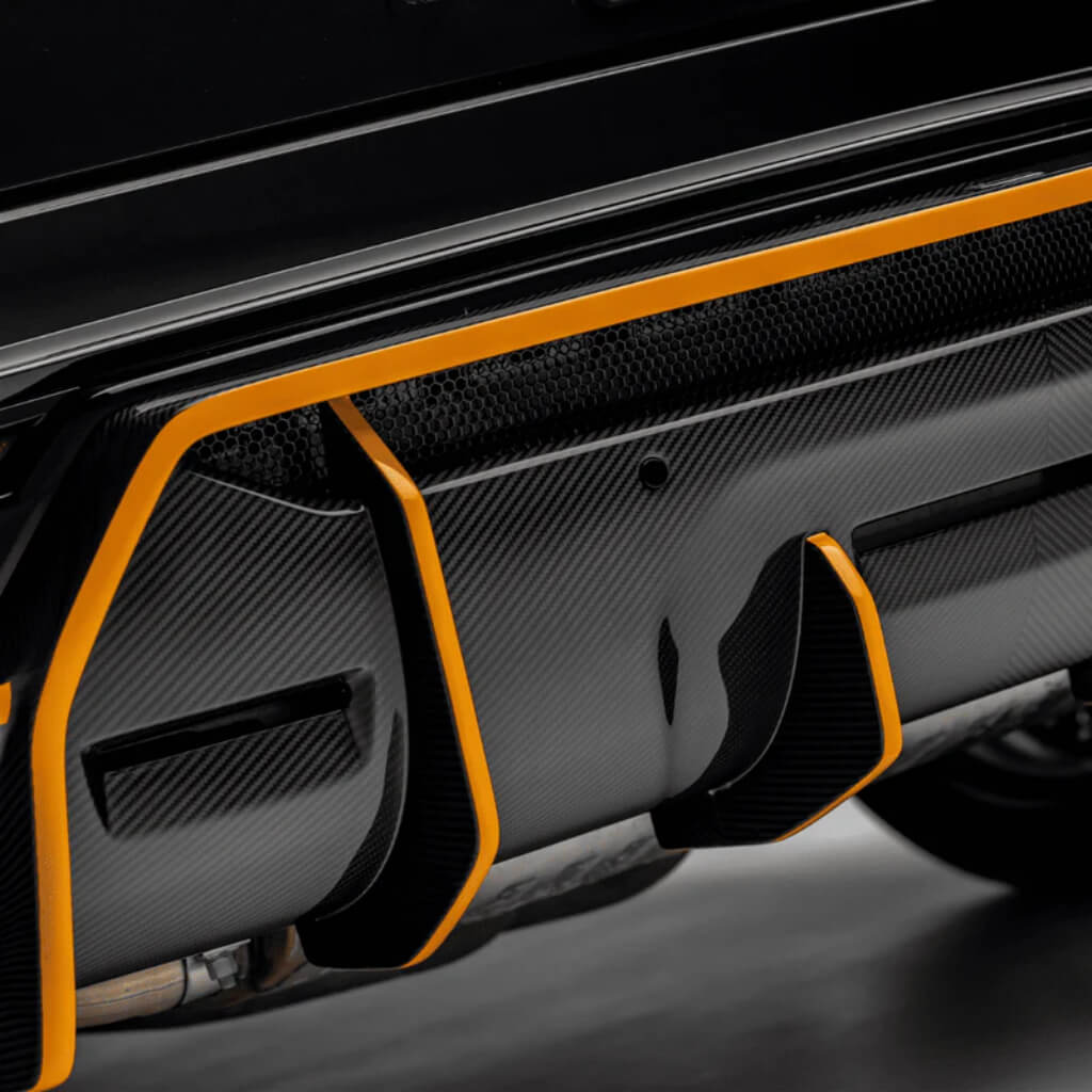 VORSTEINER 2050LOV Rear Diffuser RAMPANTE EDIZIONE (Gloss Carbon) for LAMBORGHINI Urus 2018- Photo-10