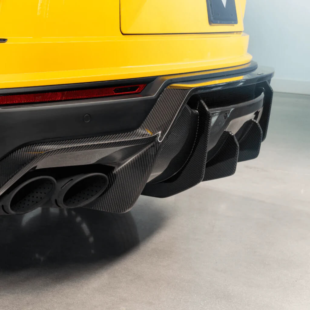VORSTEINER 2050LOV Rear Diffuser RAMPANTE EDIZIONE (Gloss Carbon) for LAMBORGHINI Urus 2018- Photo-2