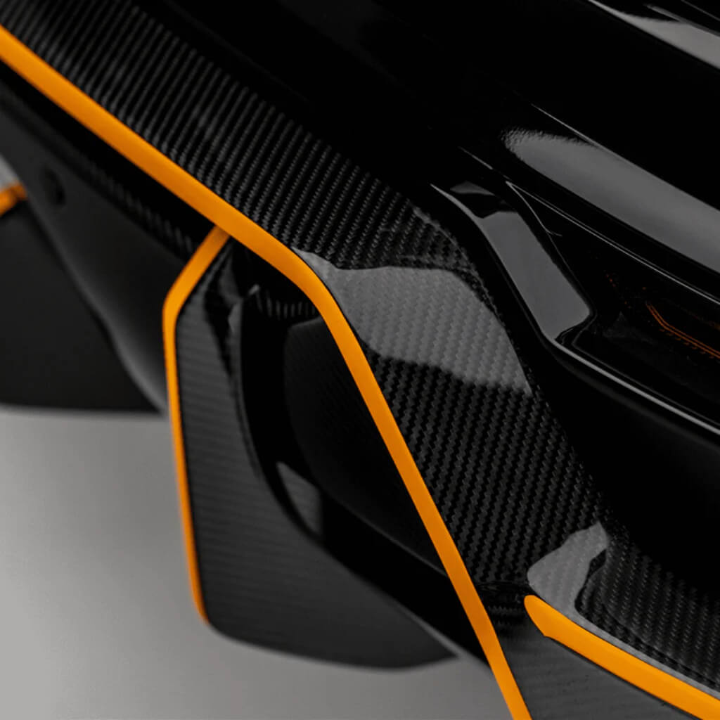 VORSTEINER 2050LOV Rear Diffuser RAMPANTE EDIZIONE (Gloss Carbon) for LAMBORGHINI Urus 2018- Photo-9