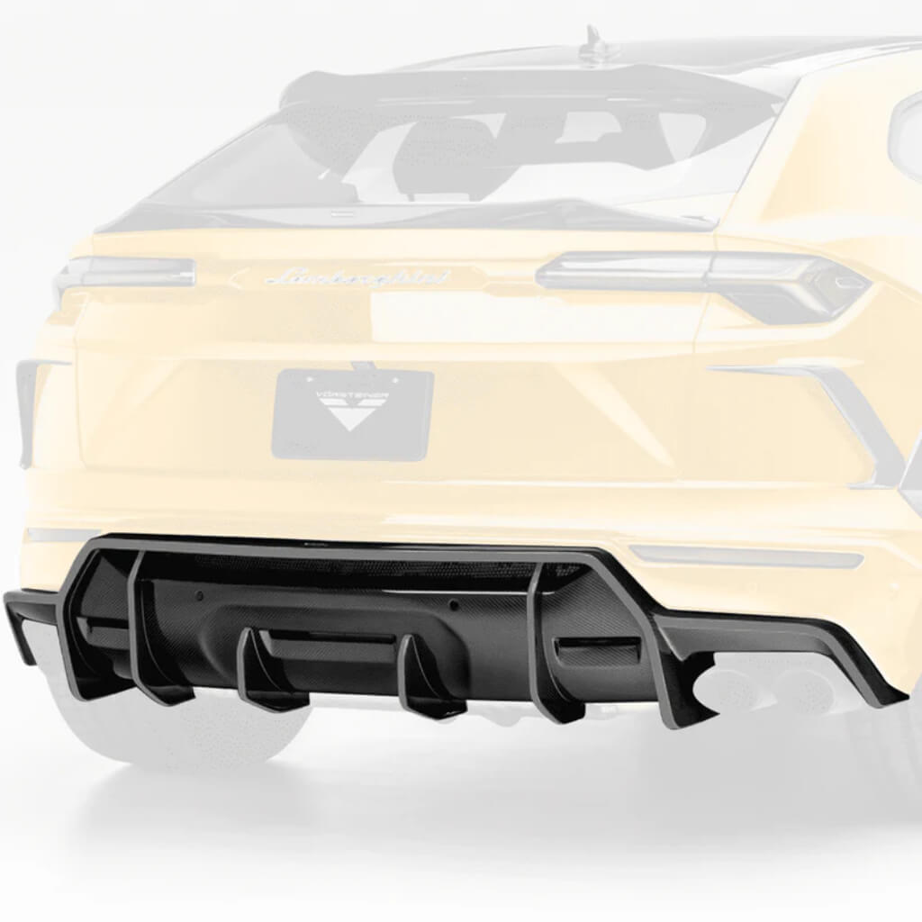 VORSTEINER 2050LOV Rear Diffuser RAMPANTE EDIZIONE (Gloss Carbon) for LAMBORGHINI Urus 2018- Photo-0