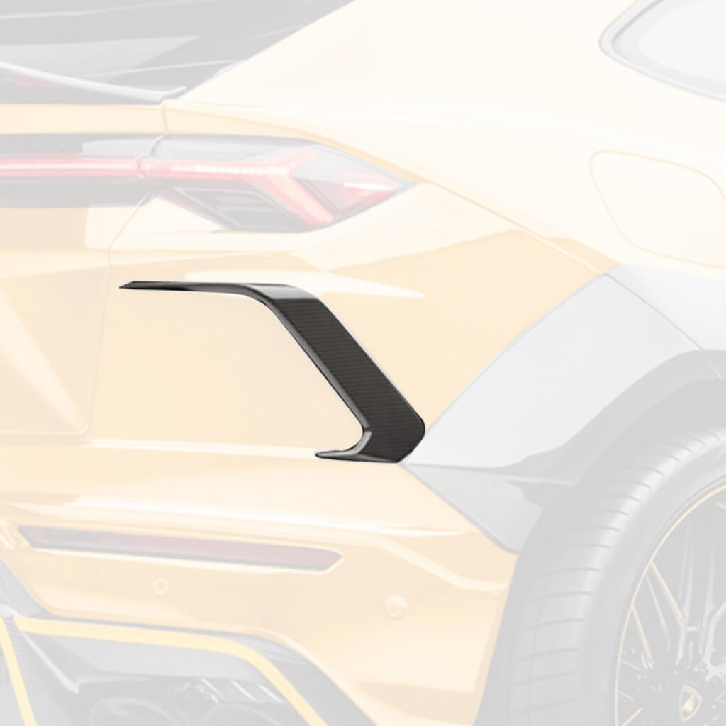 VORSTEINER 2055LOV Rear Air Ducts RAMPANTE EDIZIONE (Gloss Carbon) for LAMBORGHINI Urus 2018- Photo-0