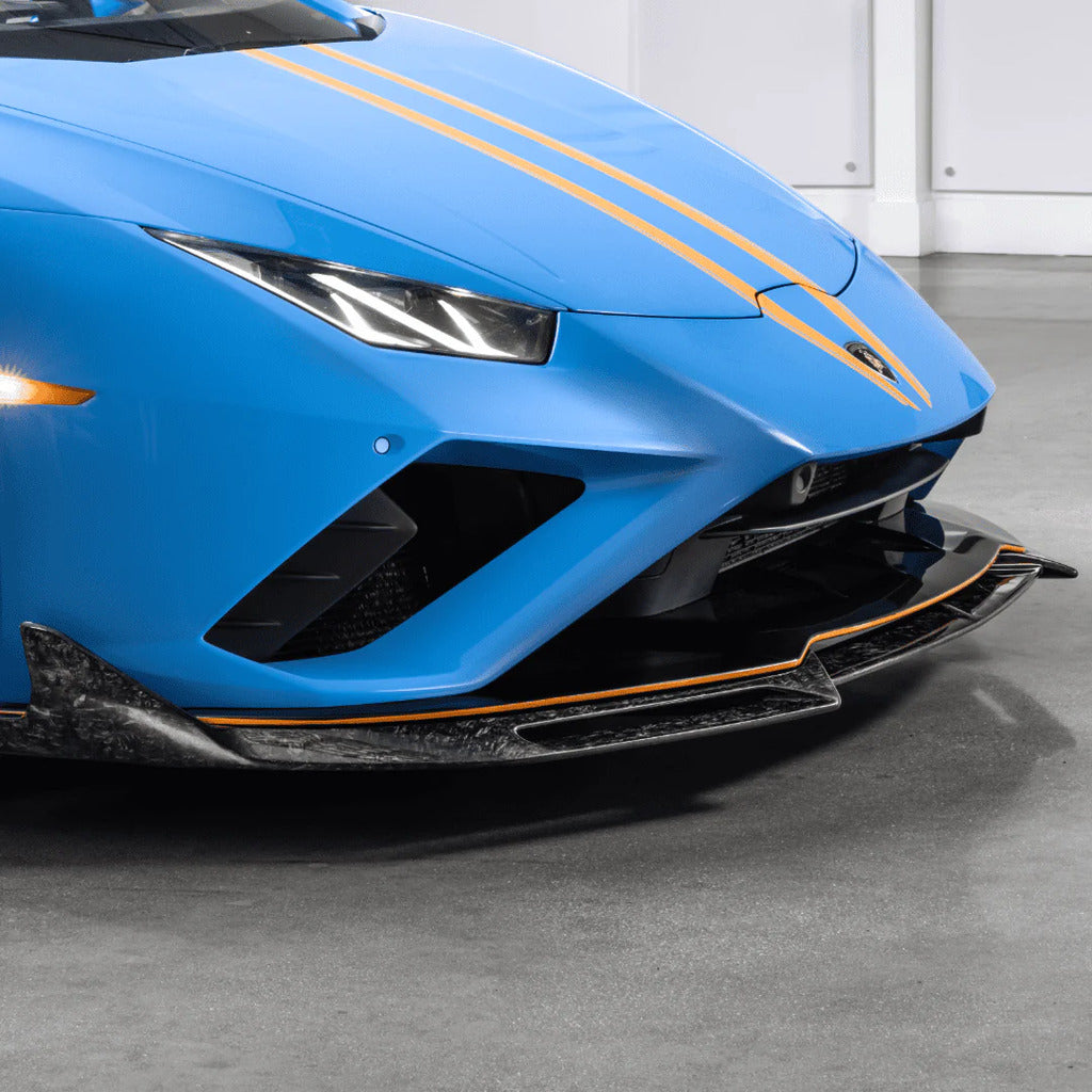 VORSTEINER 3035LOV Front Spoiler MONZA (Carbon Matrix) for LAMBORGHINI Huracan EVO (RWD Only) 2019- Photo-3