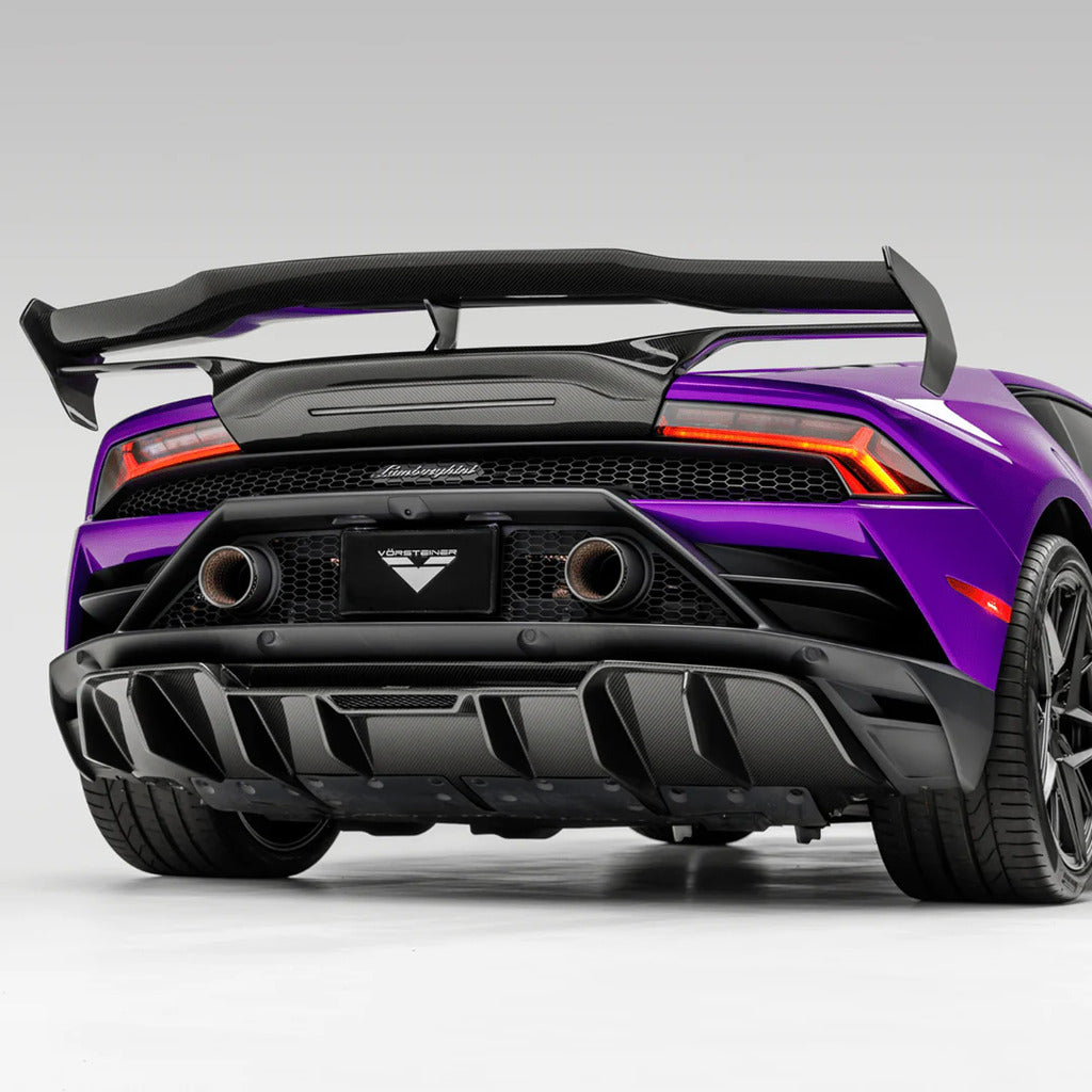 VORSTEINER 3050LOV Rear Diffuser MONZA (Carbon) for LAMBORGHINI Huracan EVO 2019- Photo-1