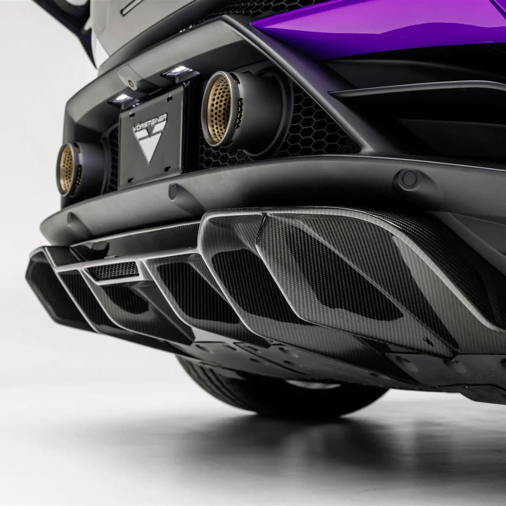 VORSTEINER 3050LOV Rear Diffuser MONZA (Carbon) for LAMBORGHINI Huracan EVO 2019- Photo-2