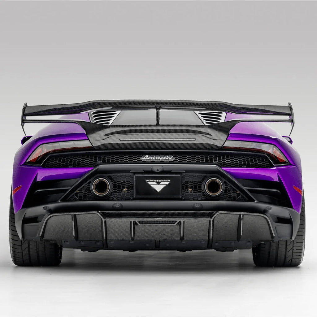 VORSTEINER 3050LOV Rear Diffuser MONZA (Carbon) for LAMBORGHINI Huracan EVO 2019- Photo-3