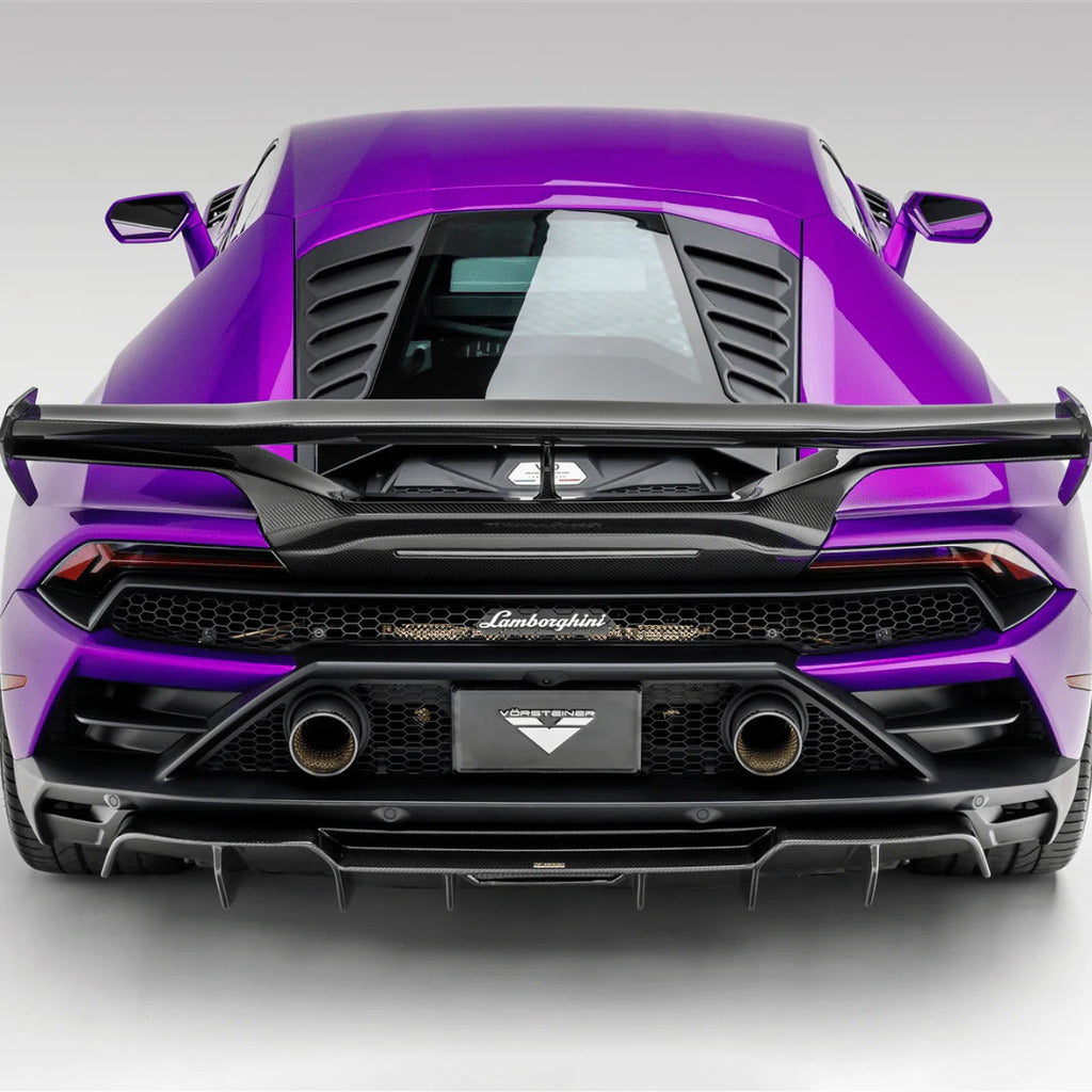 VORSTEINER 3050LOV Rear Diffuser MONZA (Carbon) for LAMBORGHINI Huracan EVO 2019- Photo-4