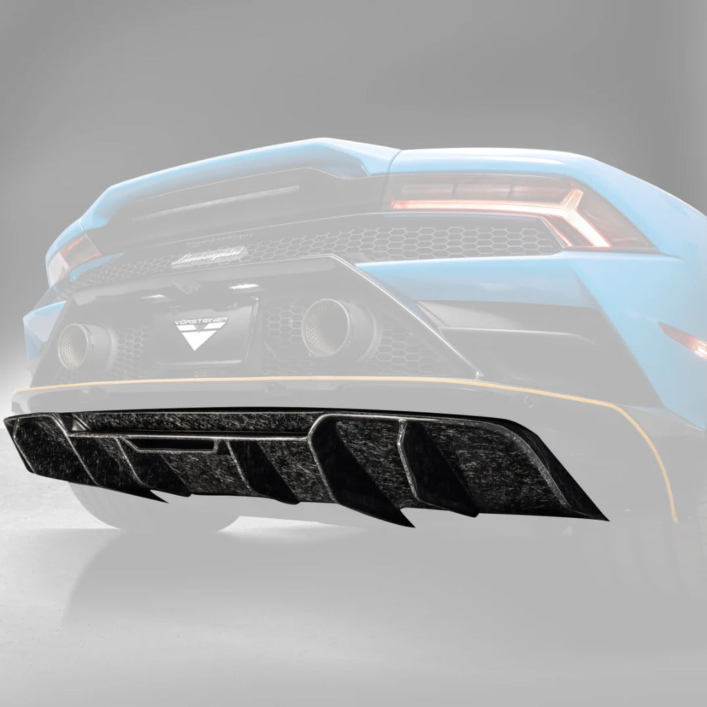 VORSTEINER 3055LOV Rear Diffuser MONZA (Carbon Matrix) for LAMBORGHINI Huracan EVO 2019- Photo-0