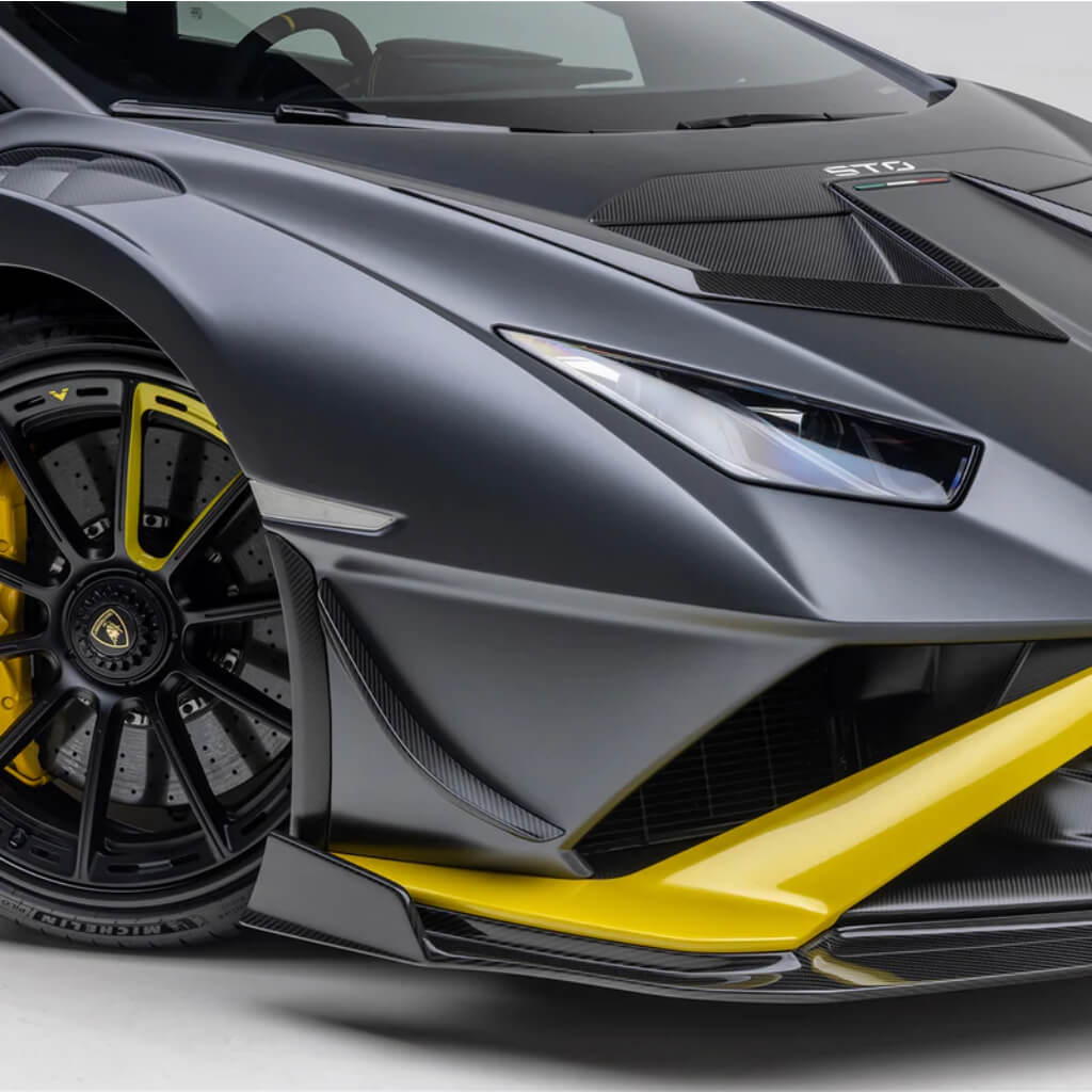 VORSTEINER 4021LOV Front Spoiler VRS (Satin Carbon) for LAMBORGHINI Huracan STO 2021- Photo-2