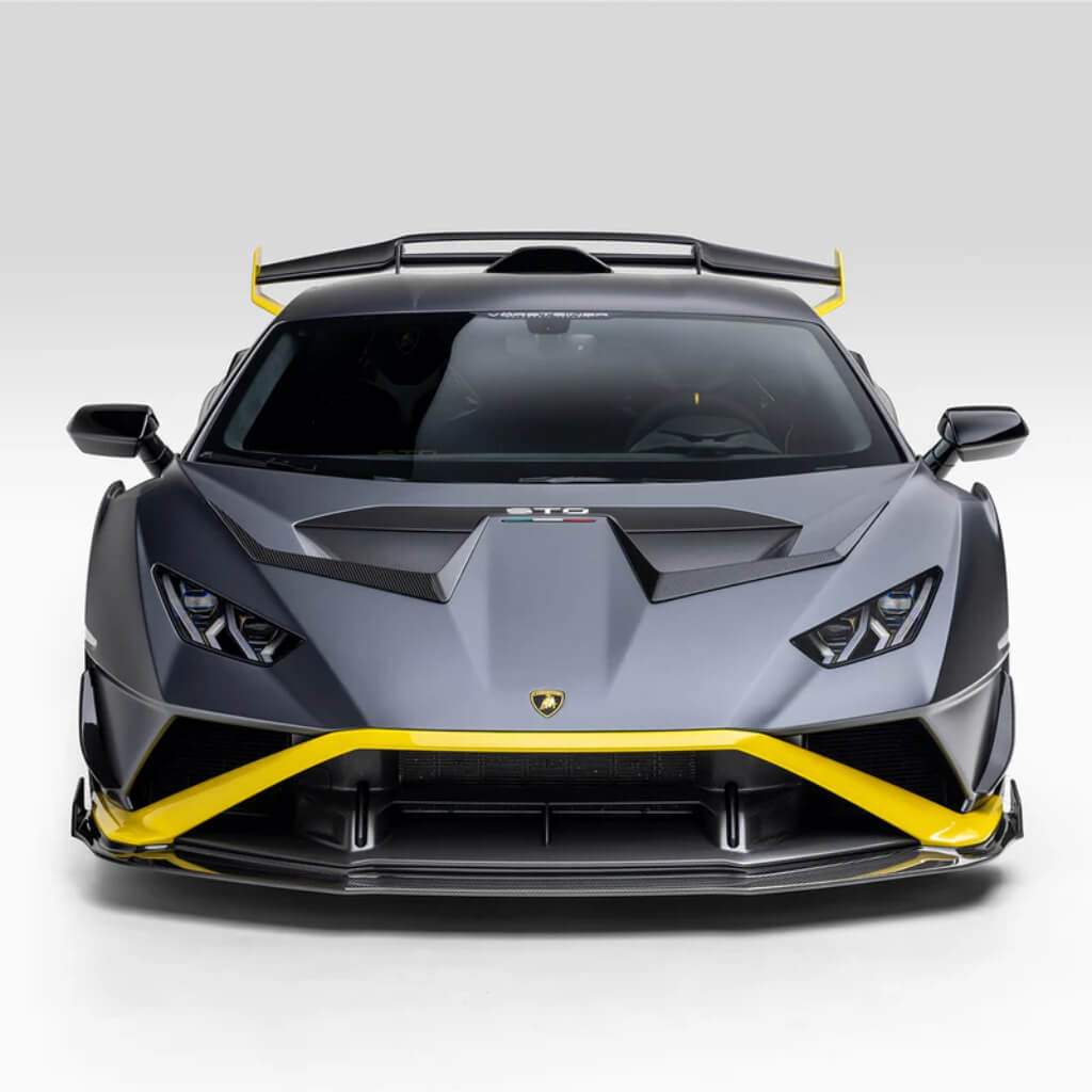 VORSTEINER 4020LOV Front Spoiler VRS (Gloss Carbon) for LAMBORGHINI Huracan STO 2021- Photo-3
