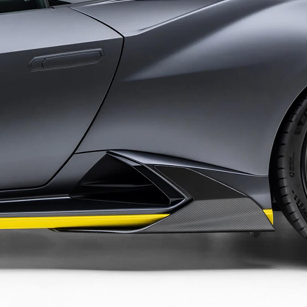 VORSTEINER 4030LOV Side Rocker (Gloss Carbon) for LAMBORGHINI Huracan STO 2021- Photo-6