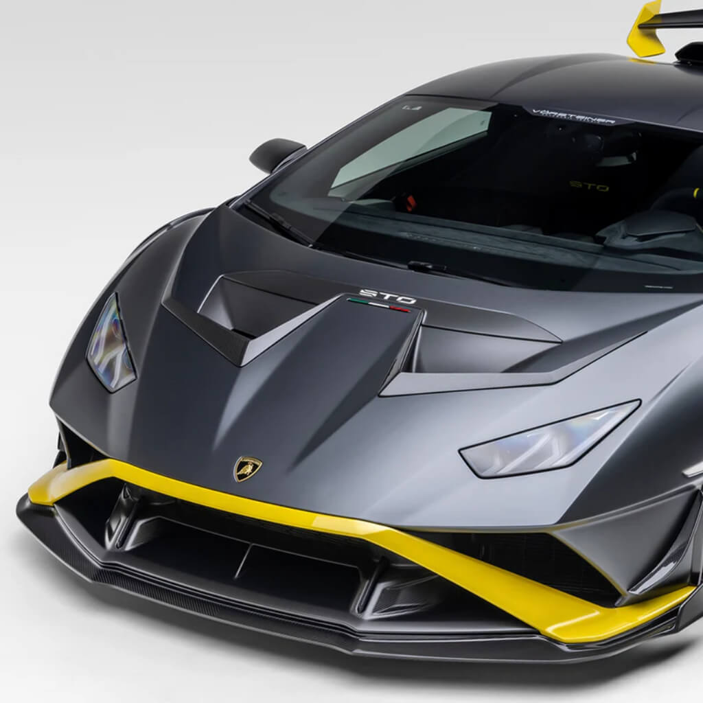 VORSTEINER 4045LOV Hood Ducts VRS (Gloss Carbon) for LAMBORGHINI Huracan STO 2021- Photo-4