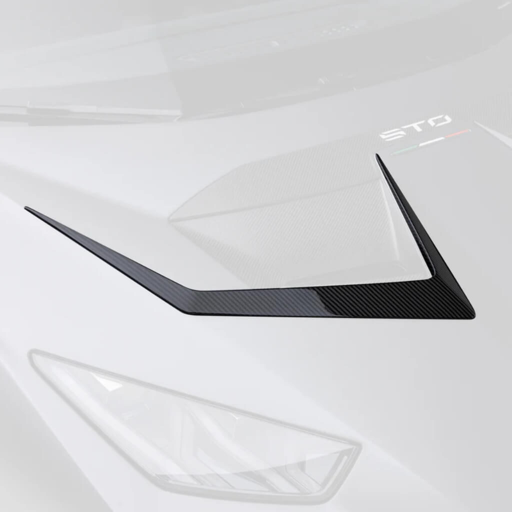 VORSTEINER 4045LOV Hood Ducts VRS (Gloss Carbon) for LAMBORGHINI Huracan STO 2021- Photo-0