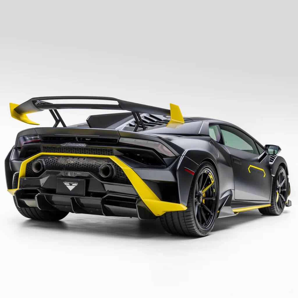 VORSTEINER 4050LOV Rear Diffuser VRS (Gloss Carbon) for LAMBORGHINI Huracan STO 2021- Photo-2