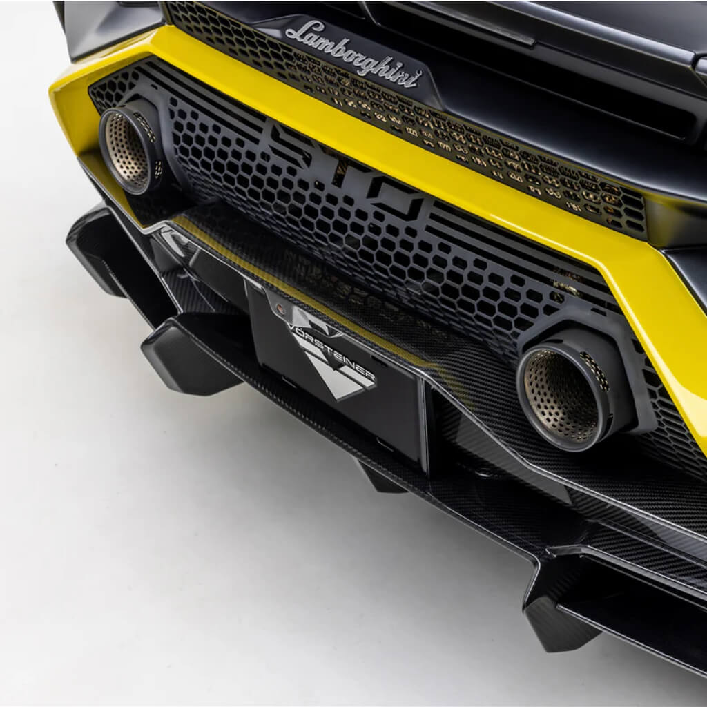 VORSTEINER 4050LOV Rear Diffuser VRS (Gloss Carbon) for LAMBORGHINI Huracan STO 2021- Photo-6
