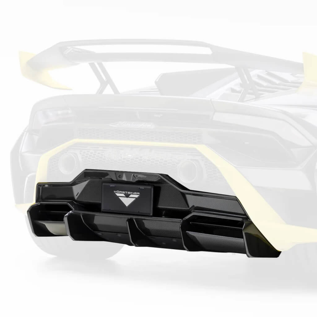 VORSTEINER 4051LOV Rear Diffuser VRS (Satin Carbon) for LAMBORGHINI Huracan STO 2021- Photo-0