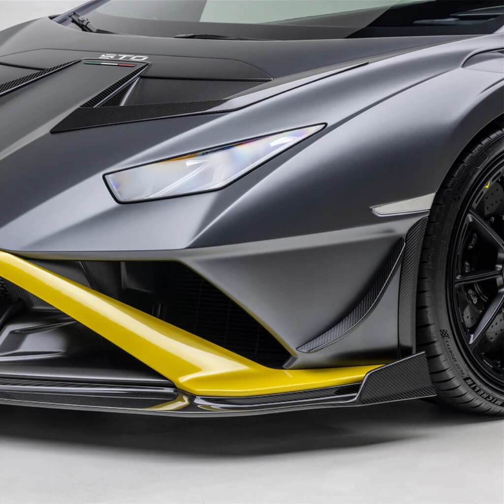 VORSTEINER 4055LOV Canards VRS (Gloss Carbon) for LAMBORGHINI Huracan STO 2021- Photo-4