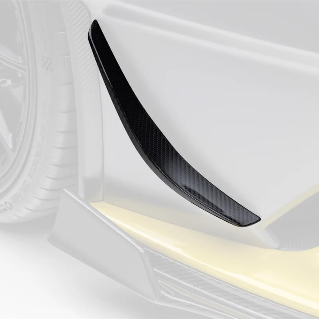 VORSTEINER 4056LOV Canards VRS (Satin Carbon) for LAMBORGHINI Huracan STO 2021- Photo-0