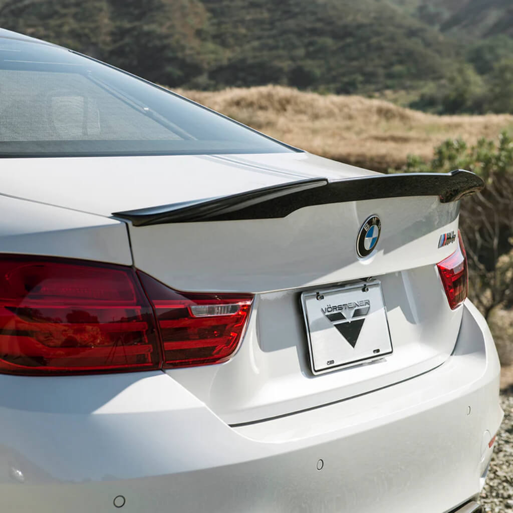 VORSTEINER 4102BMV Decklid Spoiler EVO (Gloss Carbon) for BMW M4 (F82) 2014-2018 Photo-3