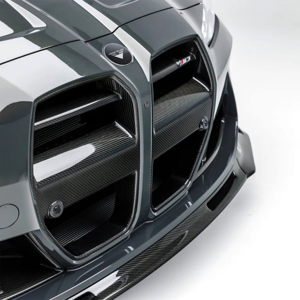 VORSTEINER BMV3005 Front Grille (Gloss Carbon) for BMW M3 (G80) / M4 (G82) Photo-5