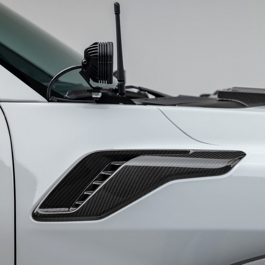 VORSTEINER FRT1016 Fender Side Vents (Satin Carbon) for FORD F-150 Raptor R 2023- Photo-1