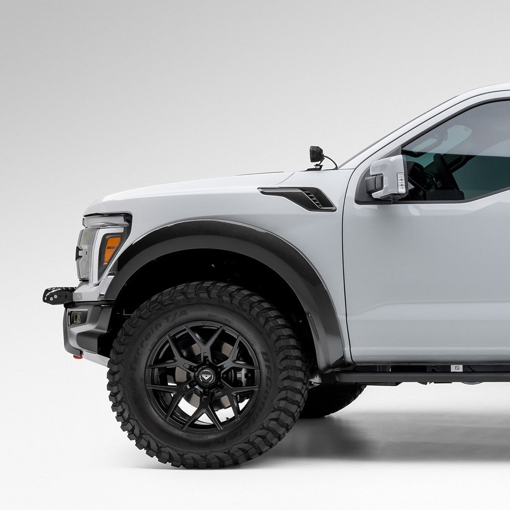 VORSTEINER FRT1016 Fender Side Vents (Satin Carbon) for FORD F-150 Raptor R 2023- Photo-6