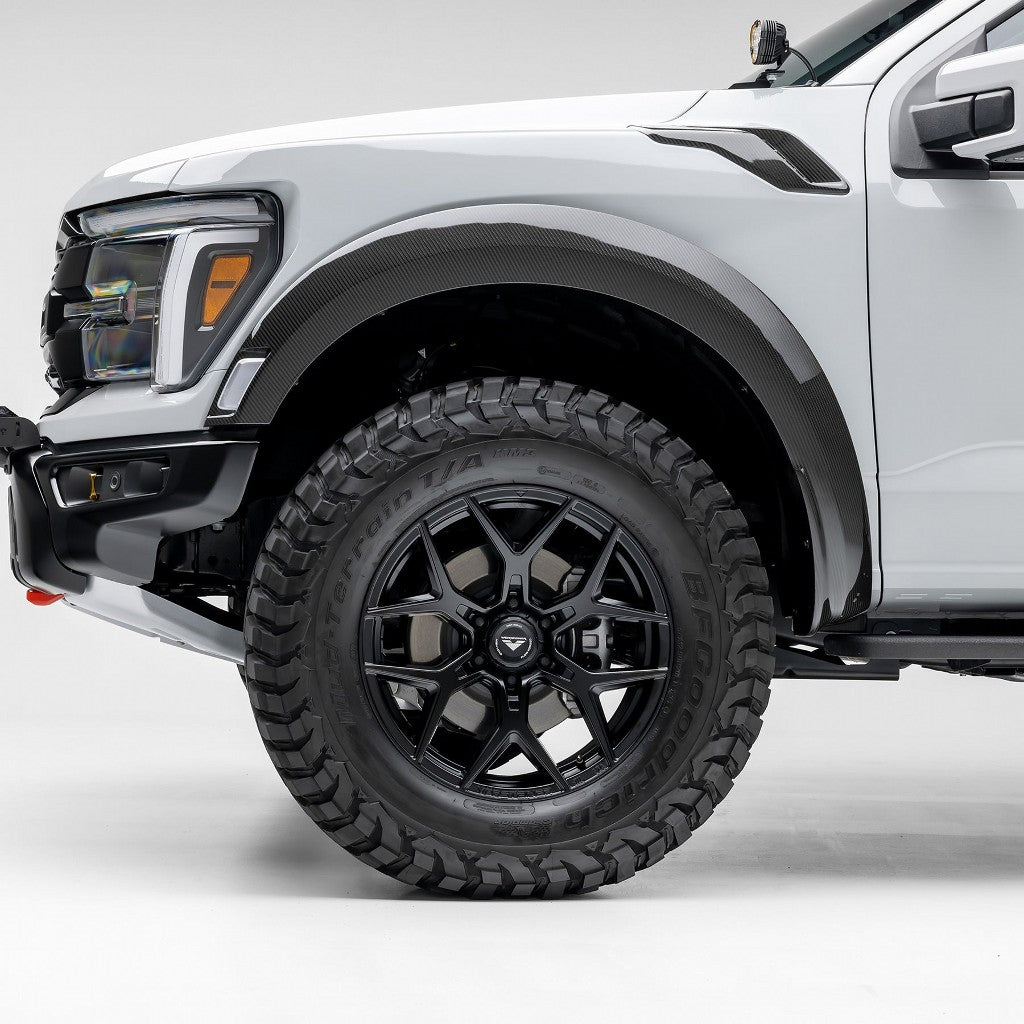 VORSTEINER FRT1090 Fender Flares (Gloss Carbon) for FORD F-150 Raptor R 2023- Photo-12