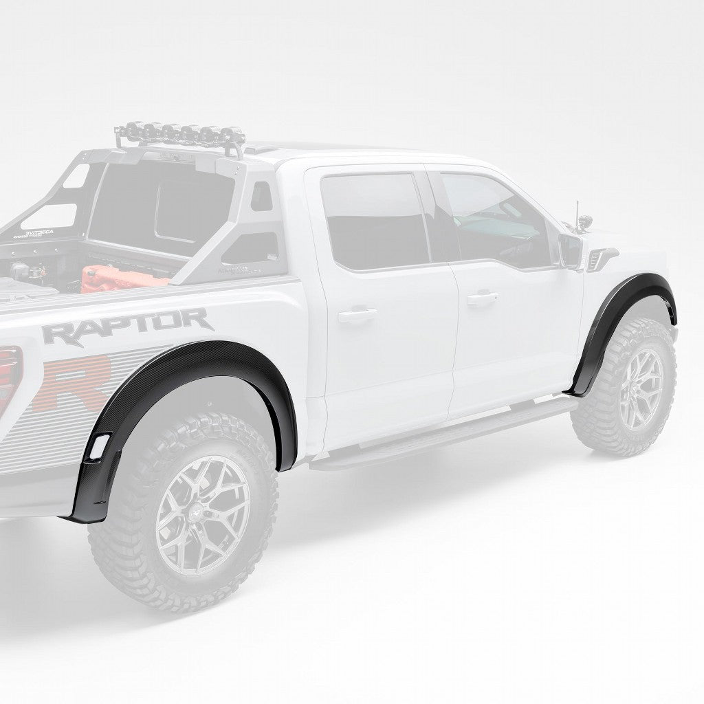 VORSTEINER FRT1091 Fender Flares (Satin Carbon) for FORD F-150 Raptor R 2023- Photo-0