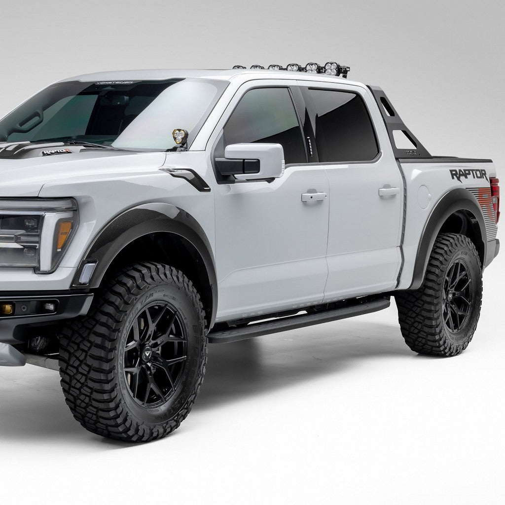 VORSTEINER FRT1090 Fender Flares (Gloss Carbon) for FORD F-150 Raptor R 2023- Photo-2